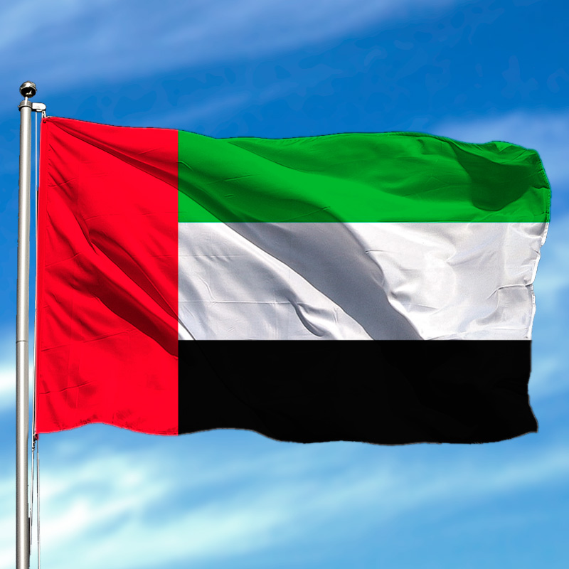 Bandera de emiratos arabes